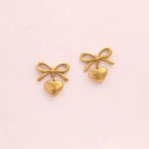 Bowtied Love Earrings