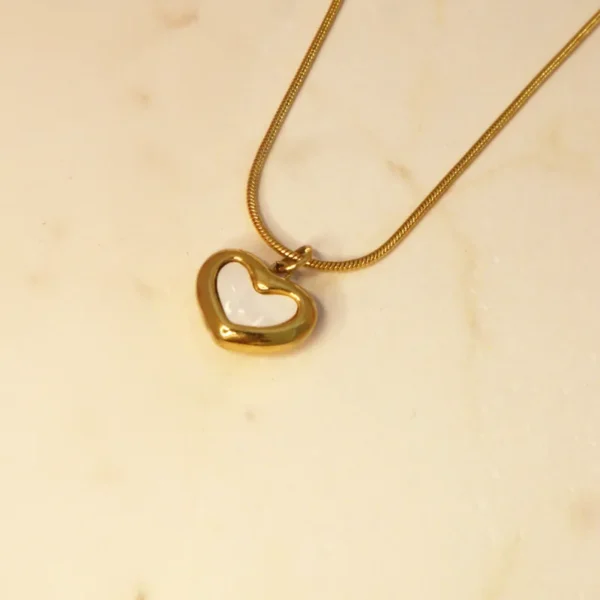 Gold Heart Necklace