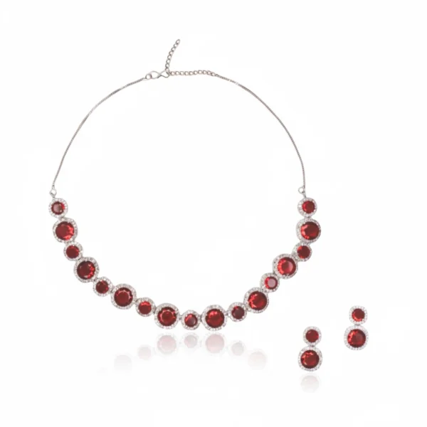 Raga Ruby Pendant Set